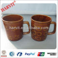 Single Color Glazed Ceramic Mug Round Straight Stoneware Hand Painted Tea/Coffee Mugs